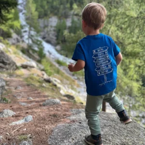 T-Shirt Kids Blau